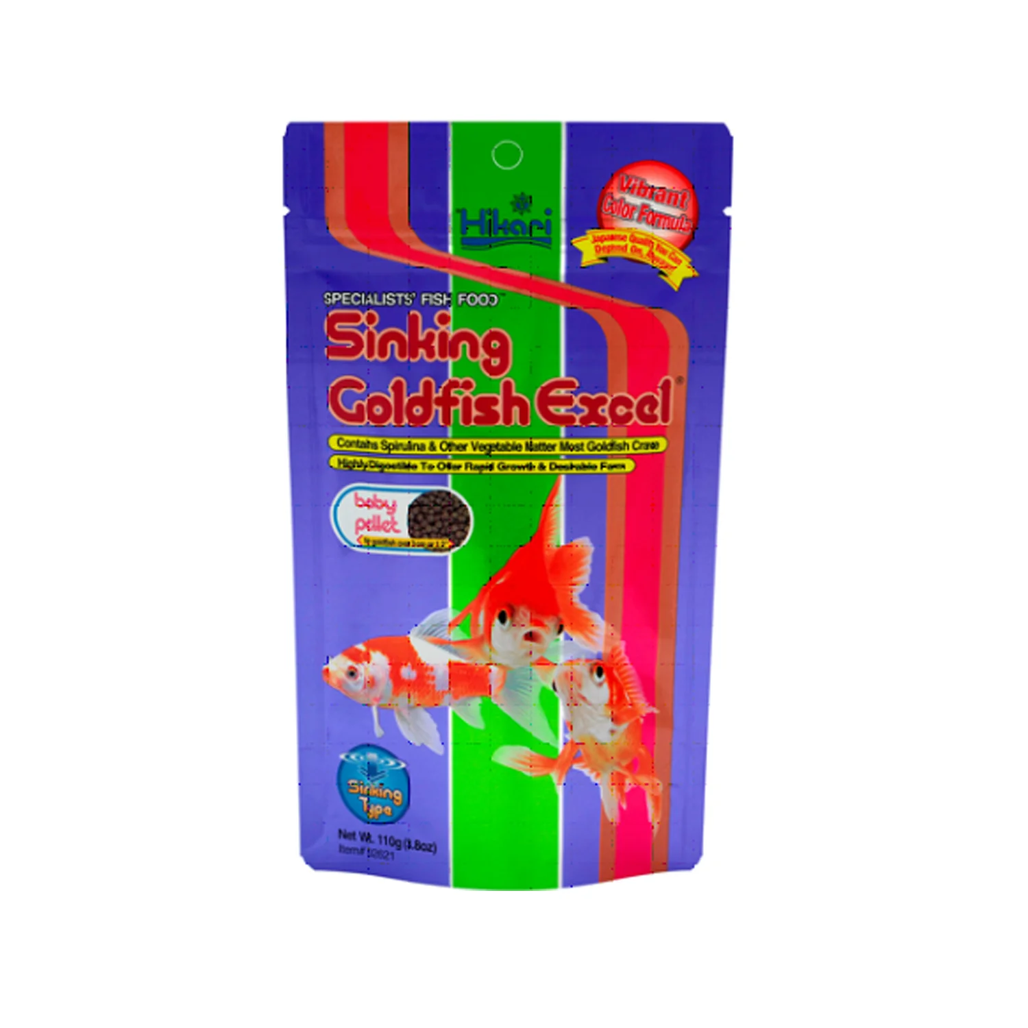 HIKARI SINKING GOLDFISH EXCEL 3.88oz