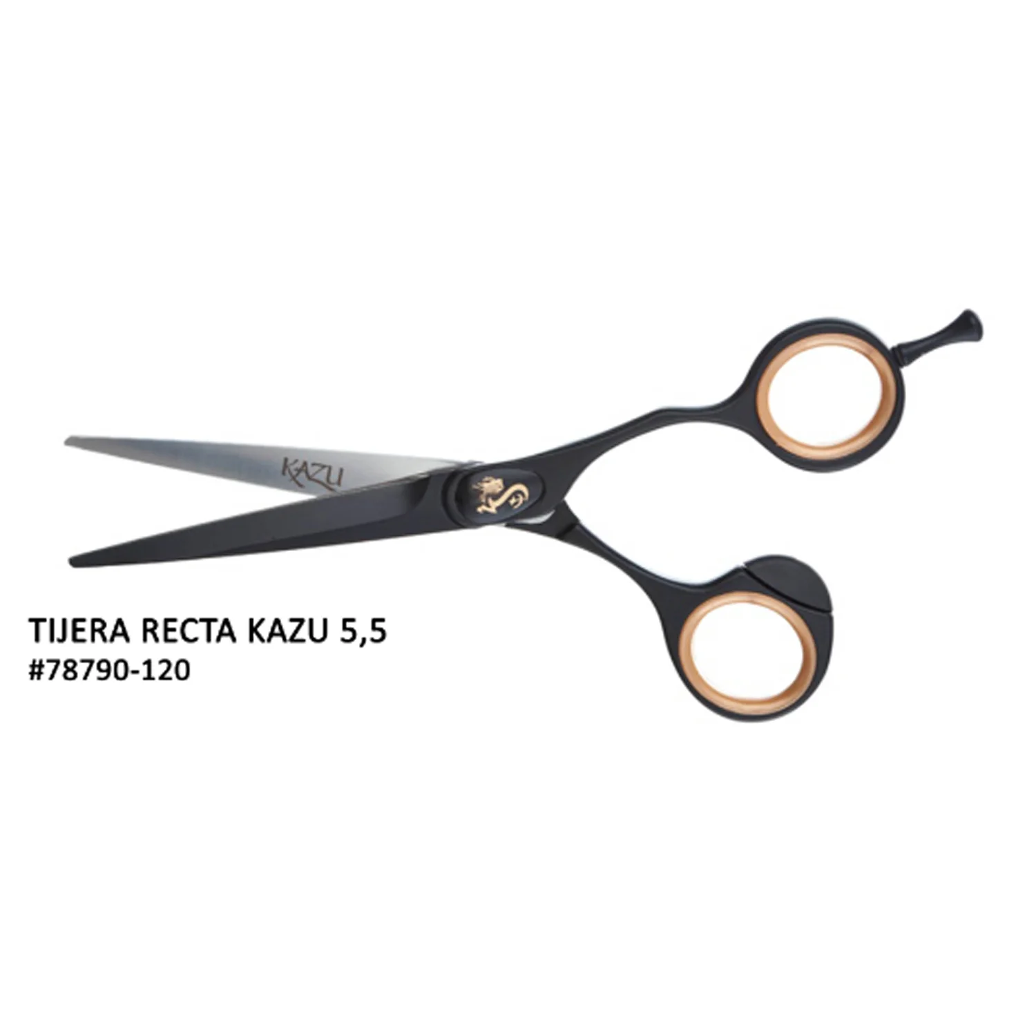 TIJERA RECTA KAZU 5.5" PUNTA REDONDA