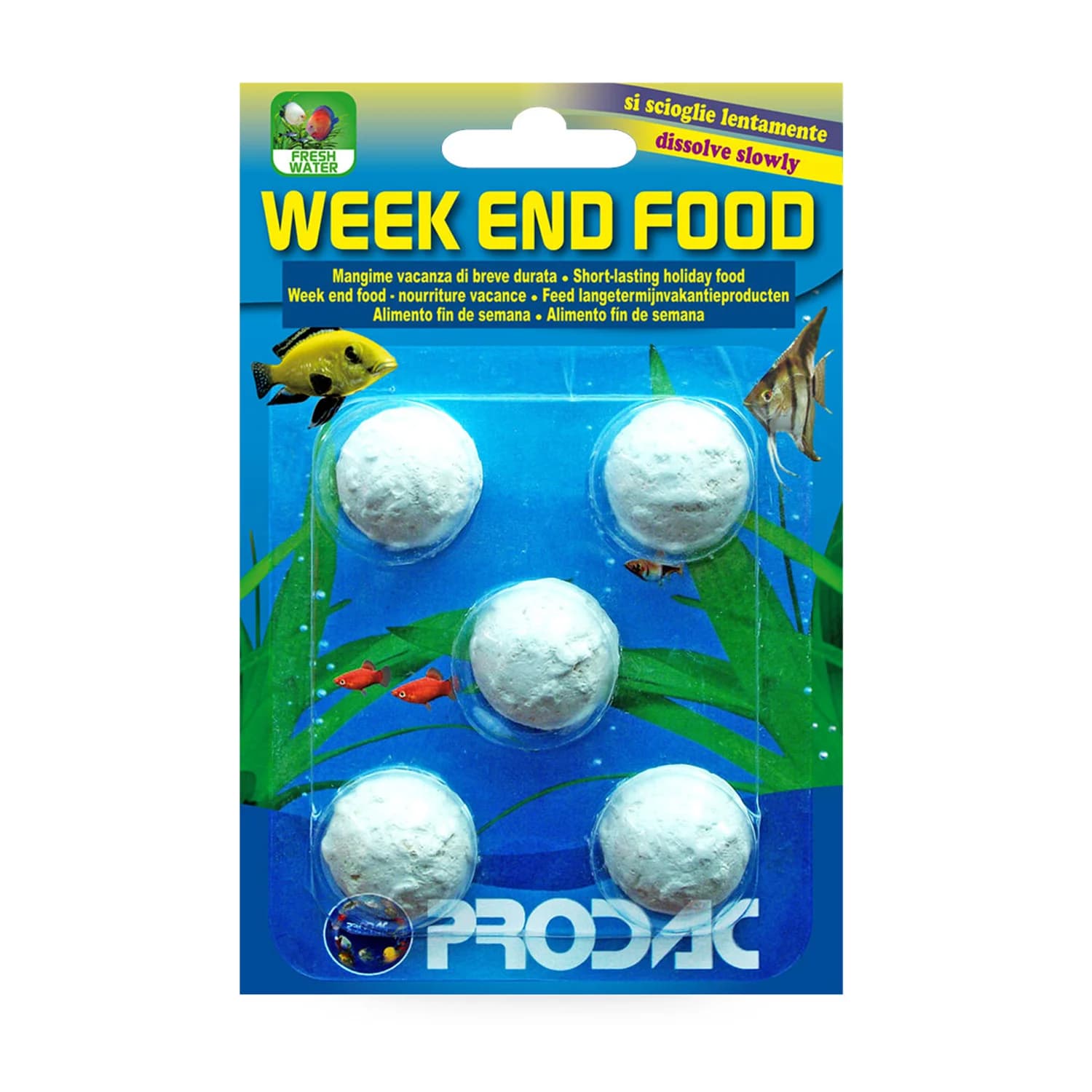 WEEKEND FOOD / 5 TABLETS 21 GR