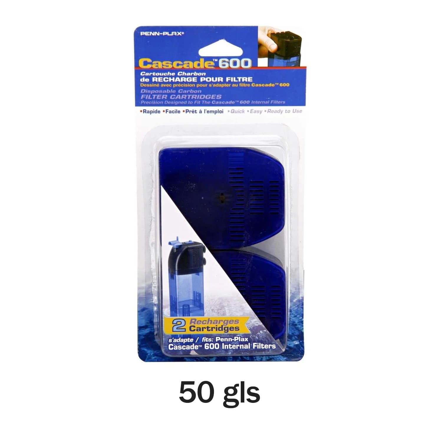 CARTUCHO REPUESTO FILTRO INTERNO 50GLS