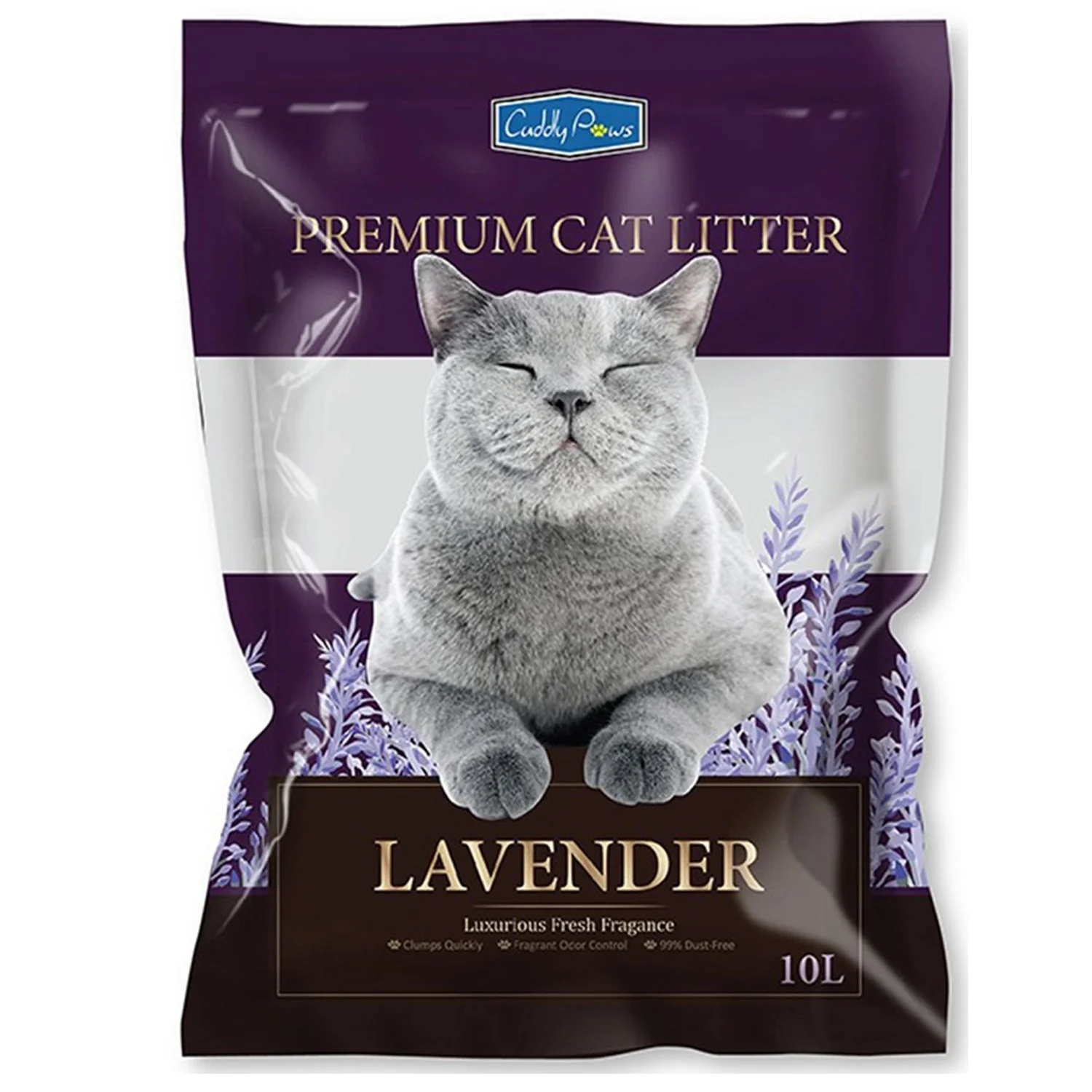 ARENA CUDDLY PAWS 8 KG - LAVANDA