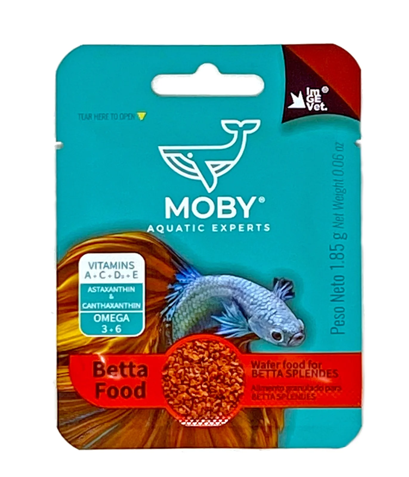 MOBY BETTA FOOD 1.85G