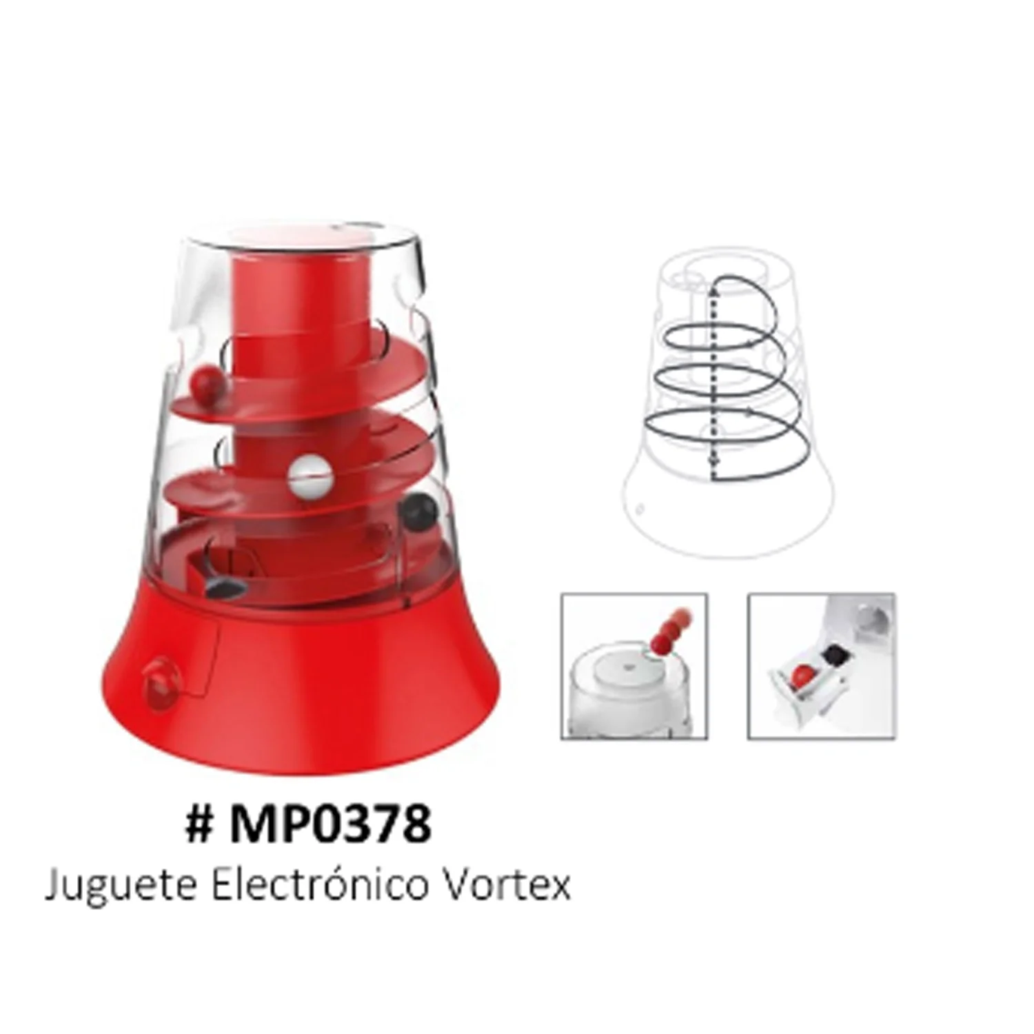 JUGUETE ELECTRÓNICO GATO - VORTEX