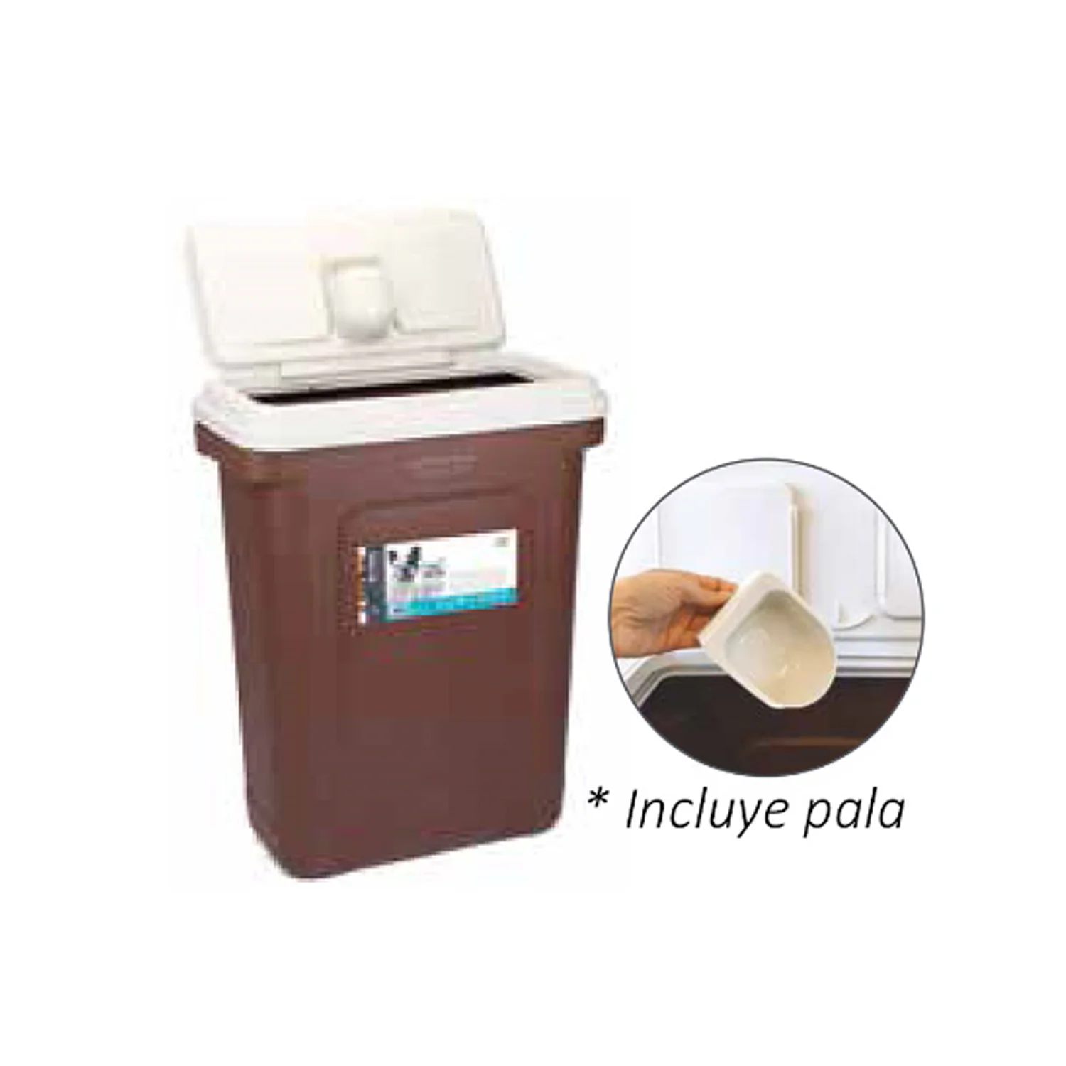 CONTENEDOR P/ALIMENTO 4,5 KG 41x25x34 CM
