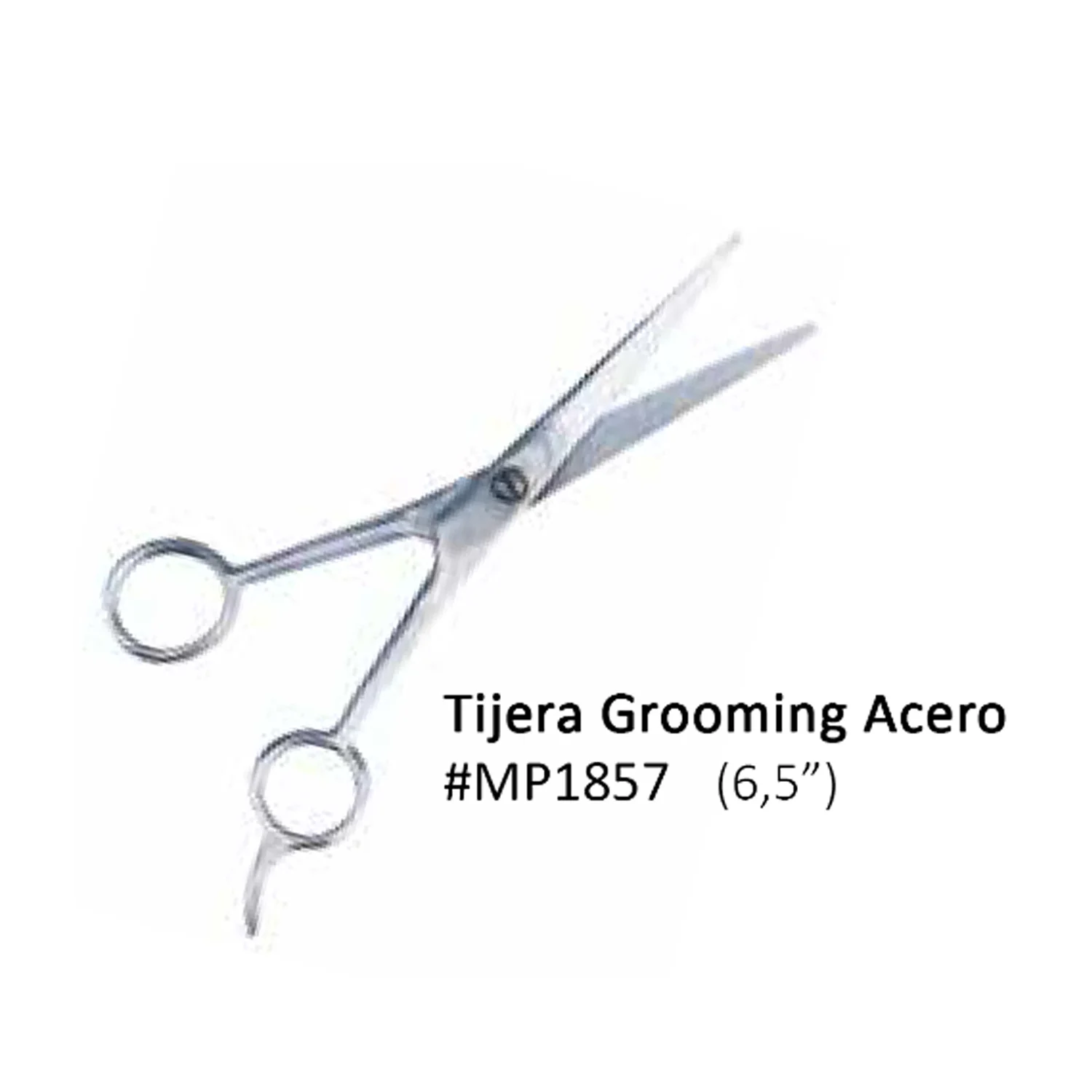 TIJERA GROOMING ACERO M-PETS