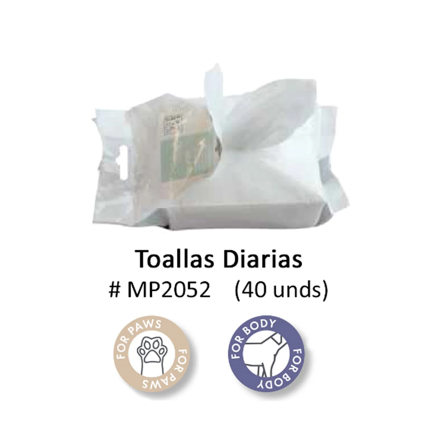 TOALLAS LIMPIEZA 40 PCS