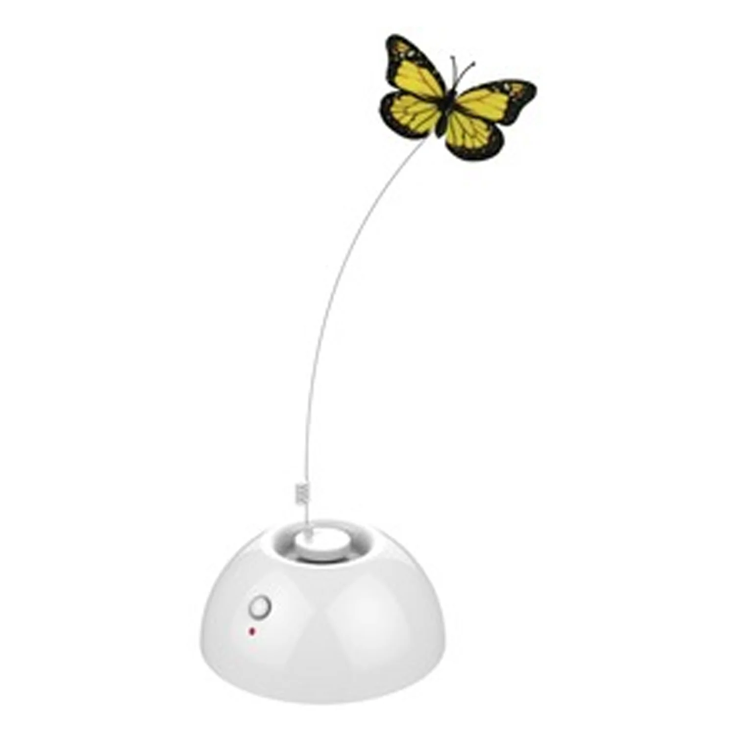 JUGUETE GATO DANCING BUTTERFLY-WHITE