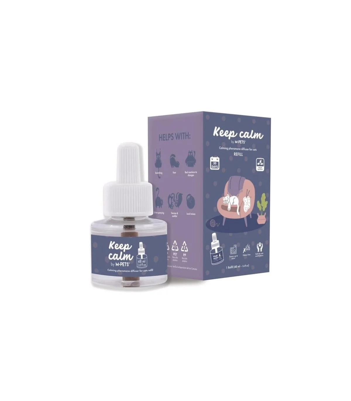 REPUESTO DIFUSOR FEROMONAS PARA GATOS 48ML