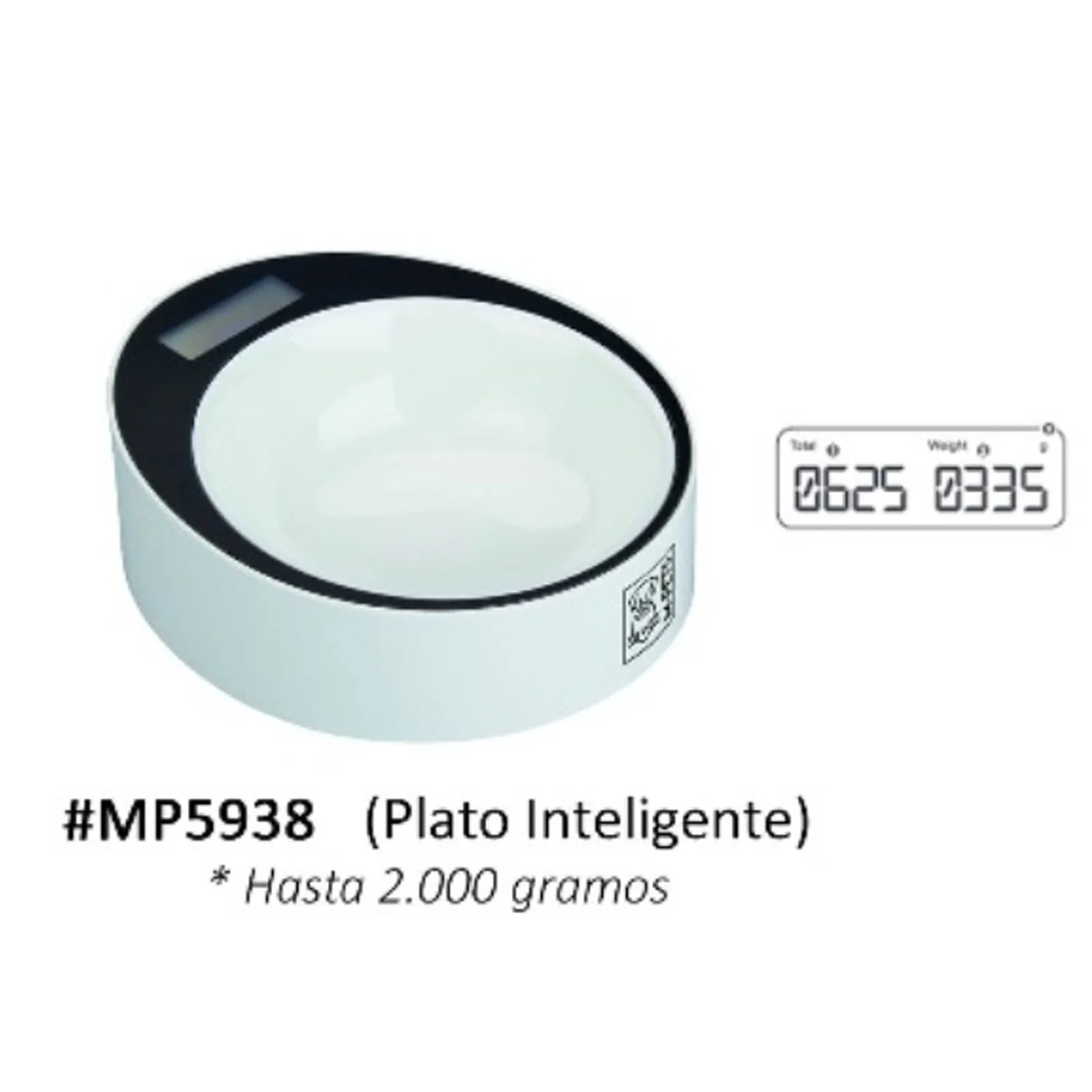PLATO INTELIGENTE YUMI 18.3 x 20.5 x 7CM