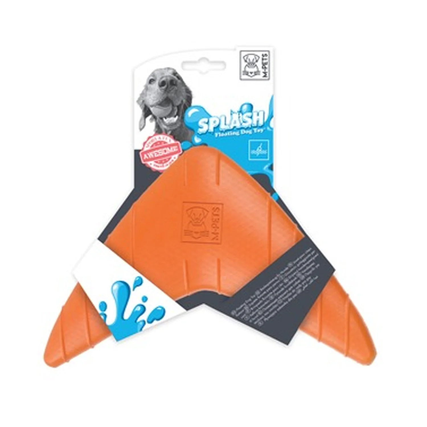 JUGUETE PARA PERRO SPLASH BOOMERANG