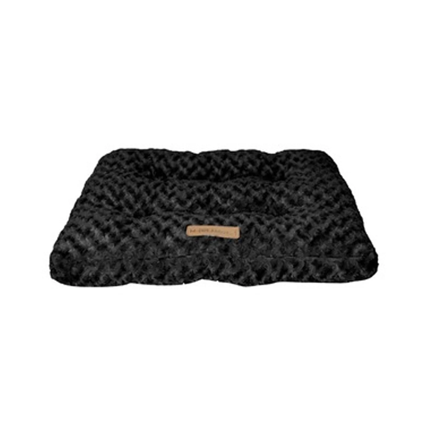CAMA SHETLAND RECTANGUL M NEGRA 89X59 CM