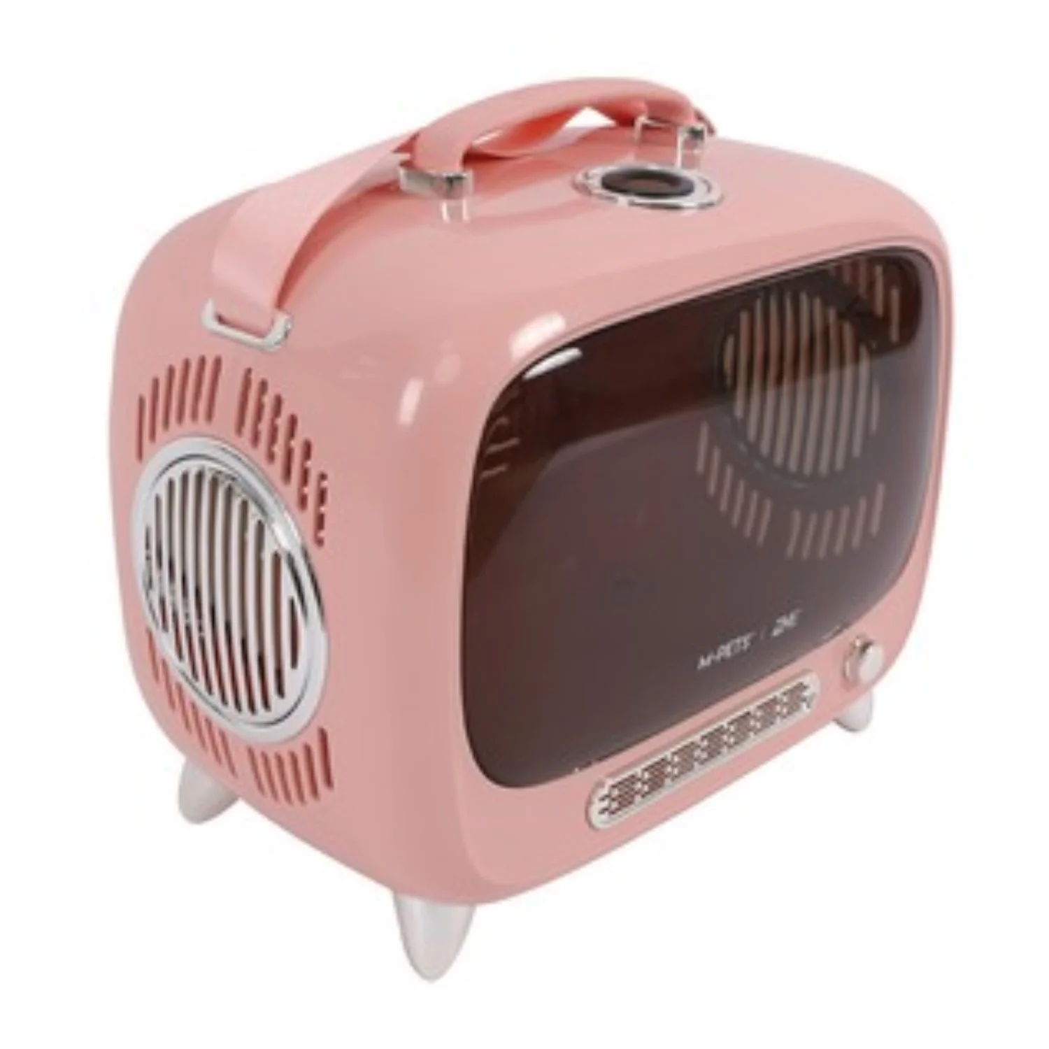 TRANSP SIXTIES TV- ROSA (44,7x26,6x38,4)