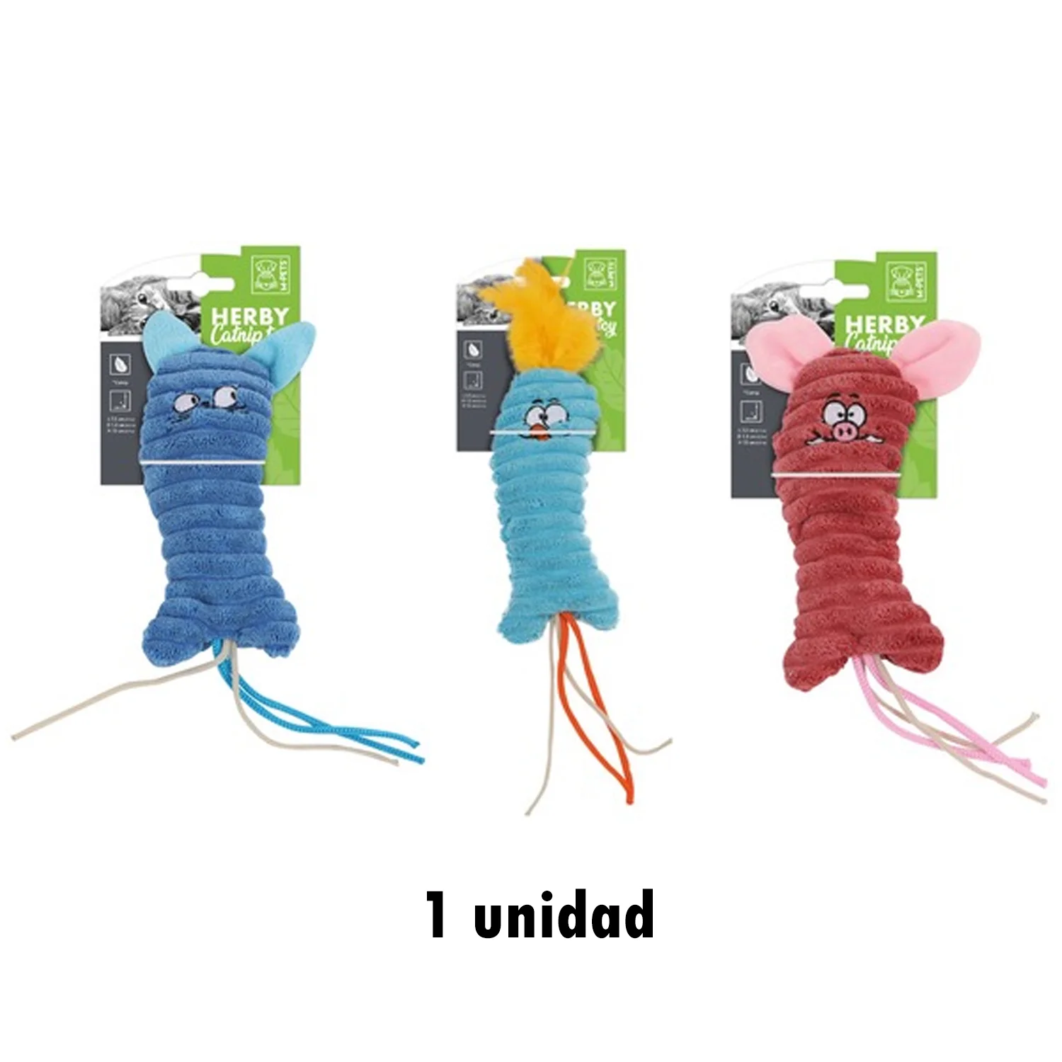 JUGUETE GATO HERBY CATNIP
