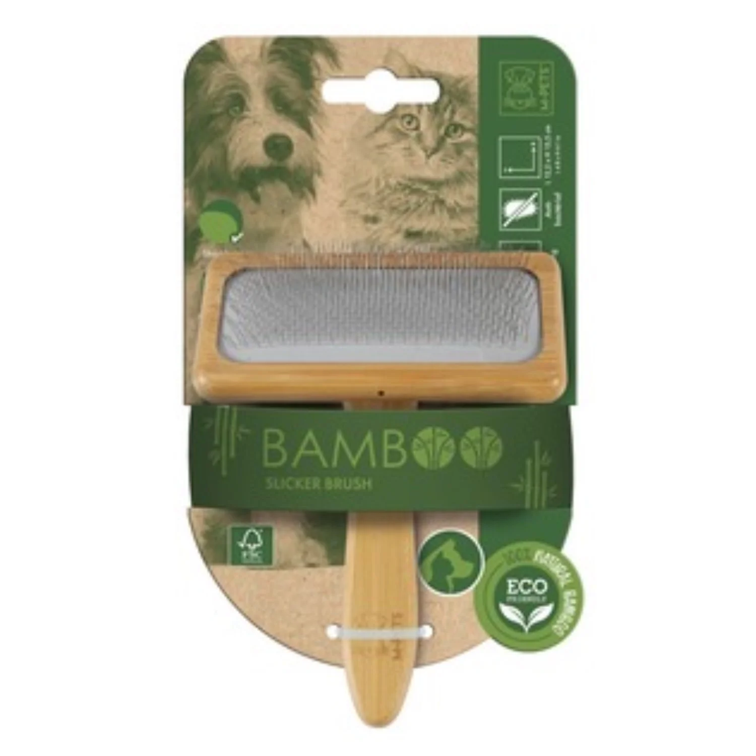 SLICKER DE BAMBOO L