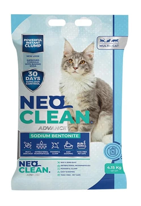 NEOCLEAN CAT LITTER 4,15 KG-SIN ESENCIA