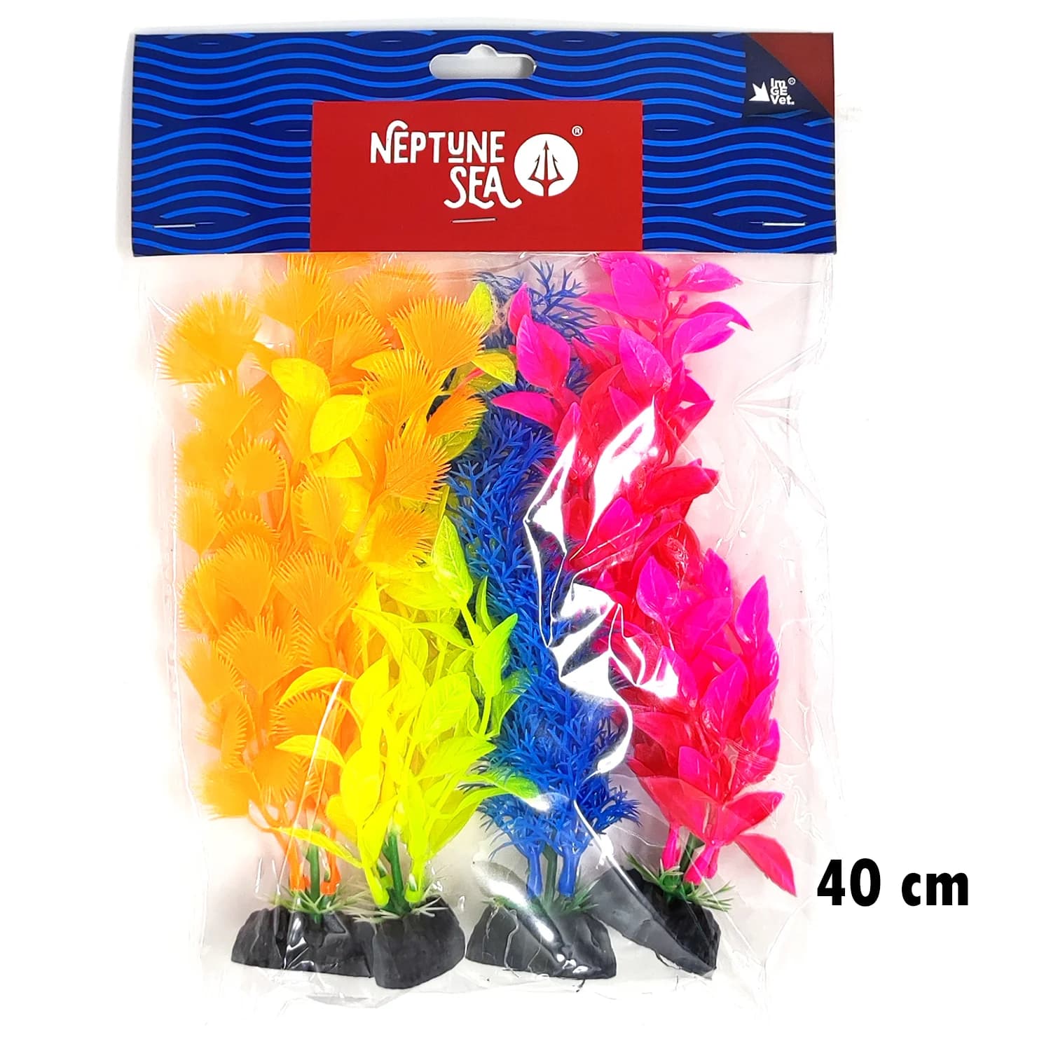 PLANTA SURTIDA COLOR 4 UDS 40 CM