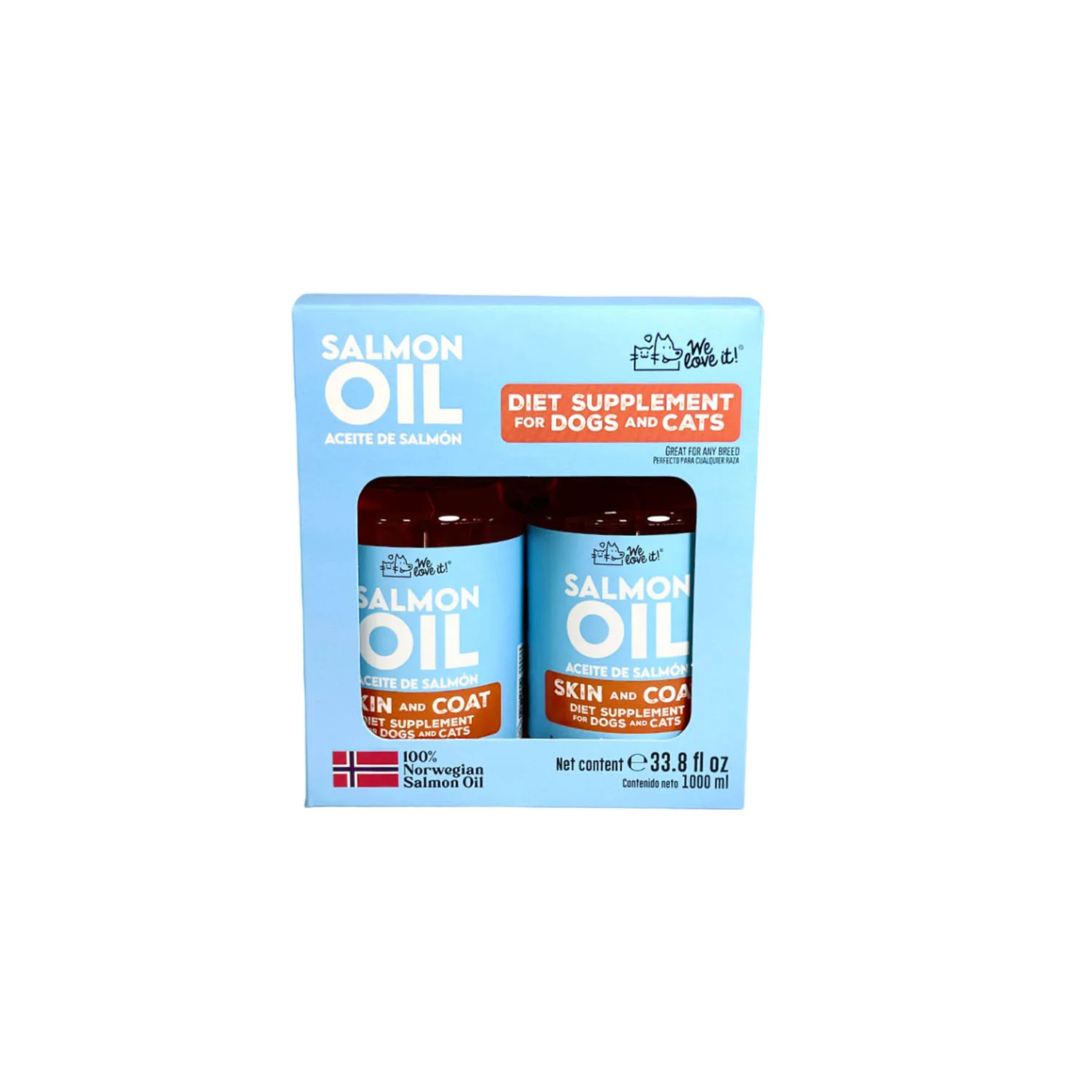 NW SALMON OIL 2 PACK 2X500 ML