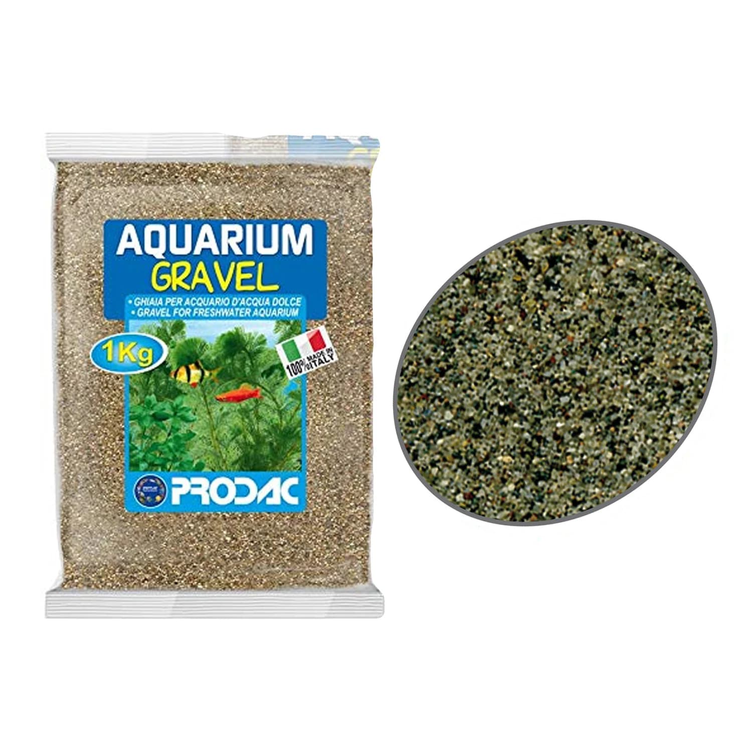 ARENA PECERA GRIS PRODAC 2.5 KG