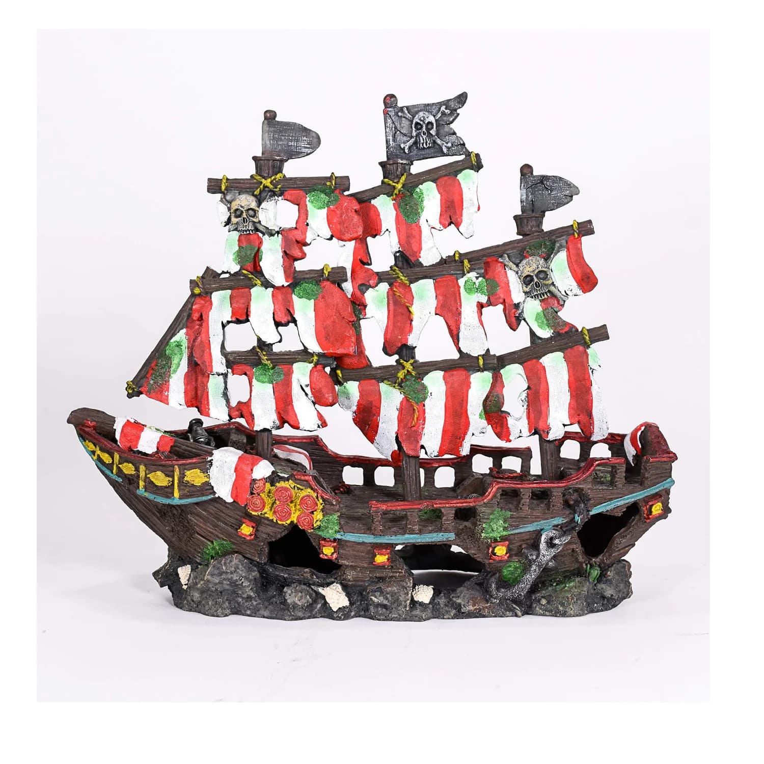 STRIPED PIRATE SHIP MEDIUM