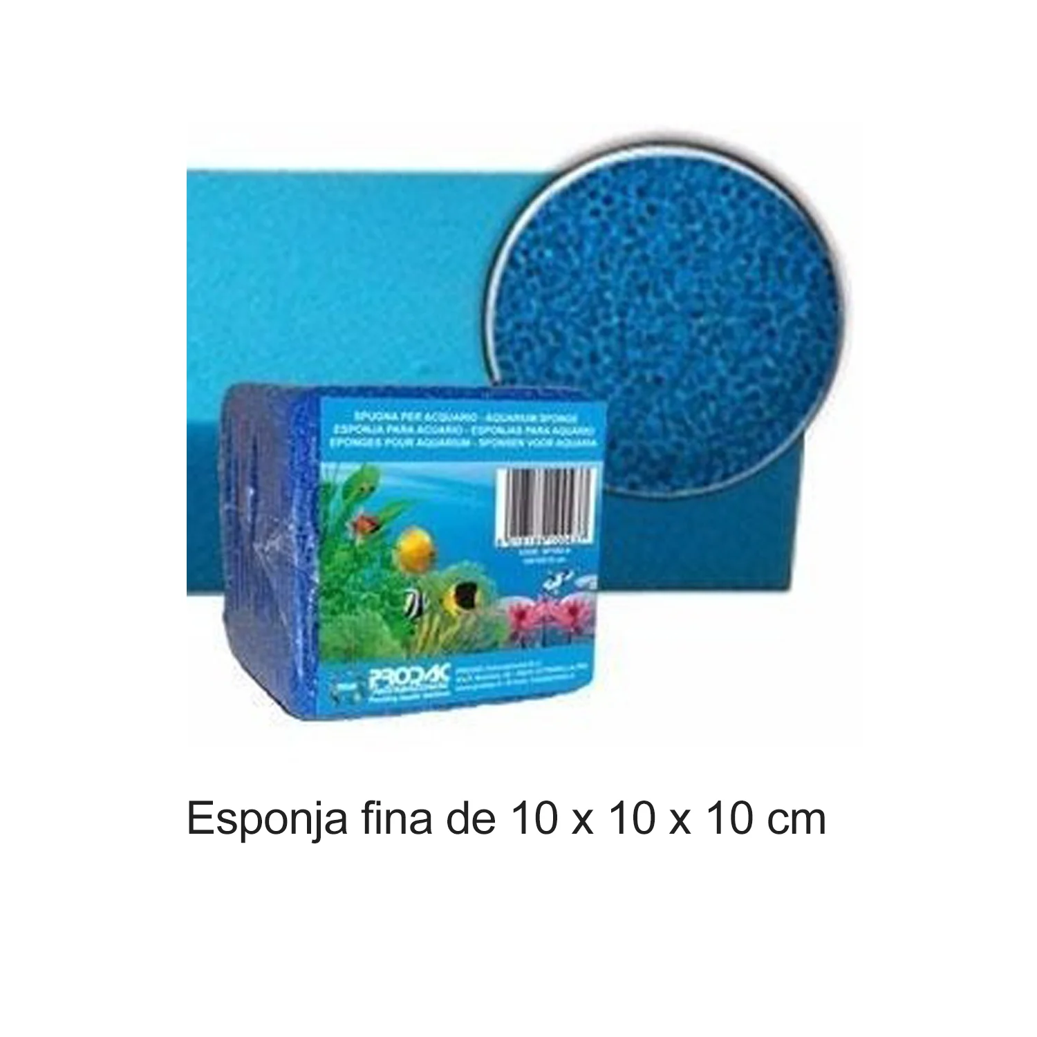 ESPONJA FINA 10X10X10 CM