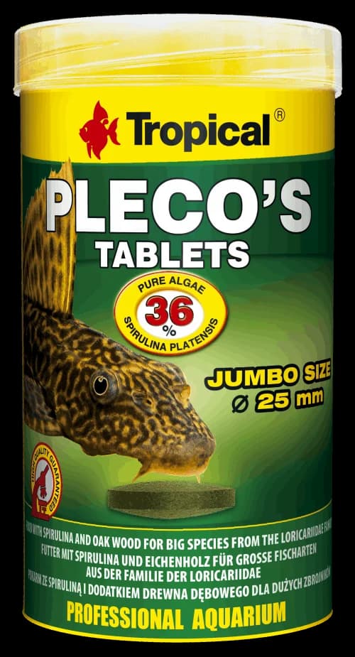 PLECO`S TABLETS 250ML/135G