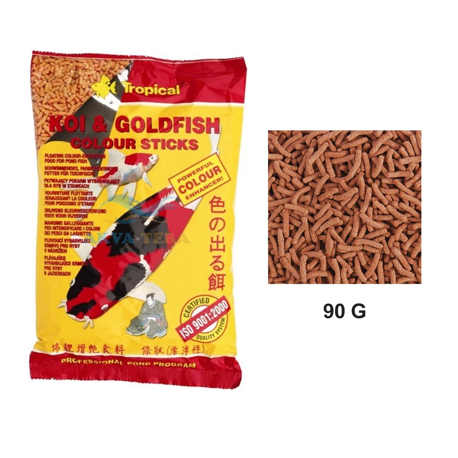 POND KOI & GF COLOUR STICKS 90 G