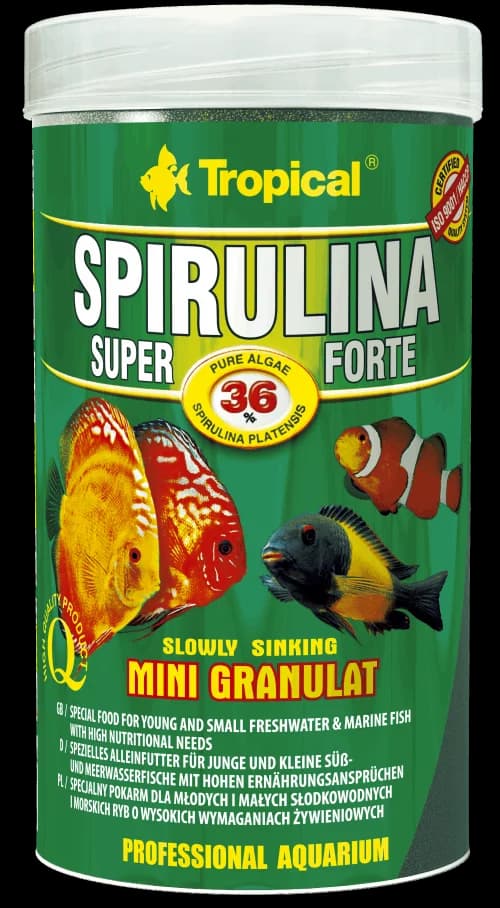 SUPER SPIRULINA FORTE MINI GRANULAT 250M