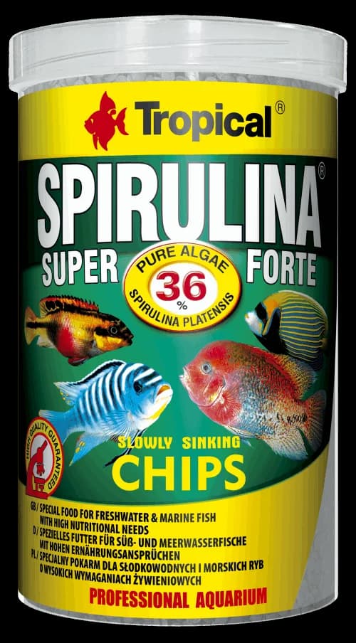 SUPER SPIRULINA FORTE CHIPS 250ML/130G