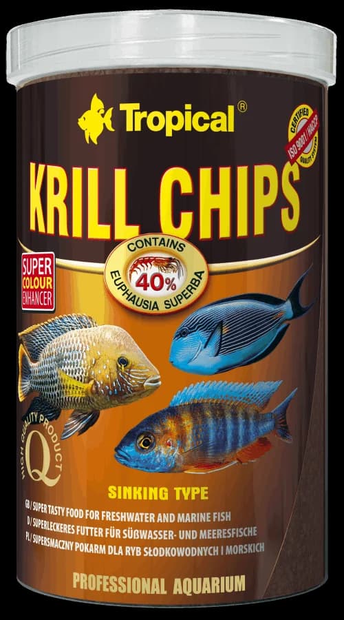 KRILL CHIPS 250ML/125G