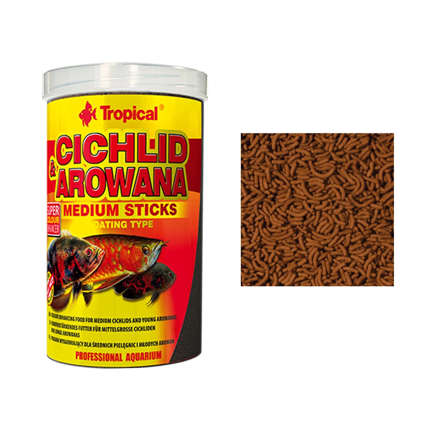 TROPICAL CICHLID & AROWANA STICKS 90G