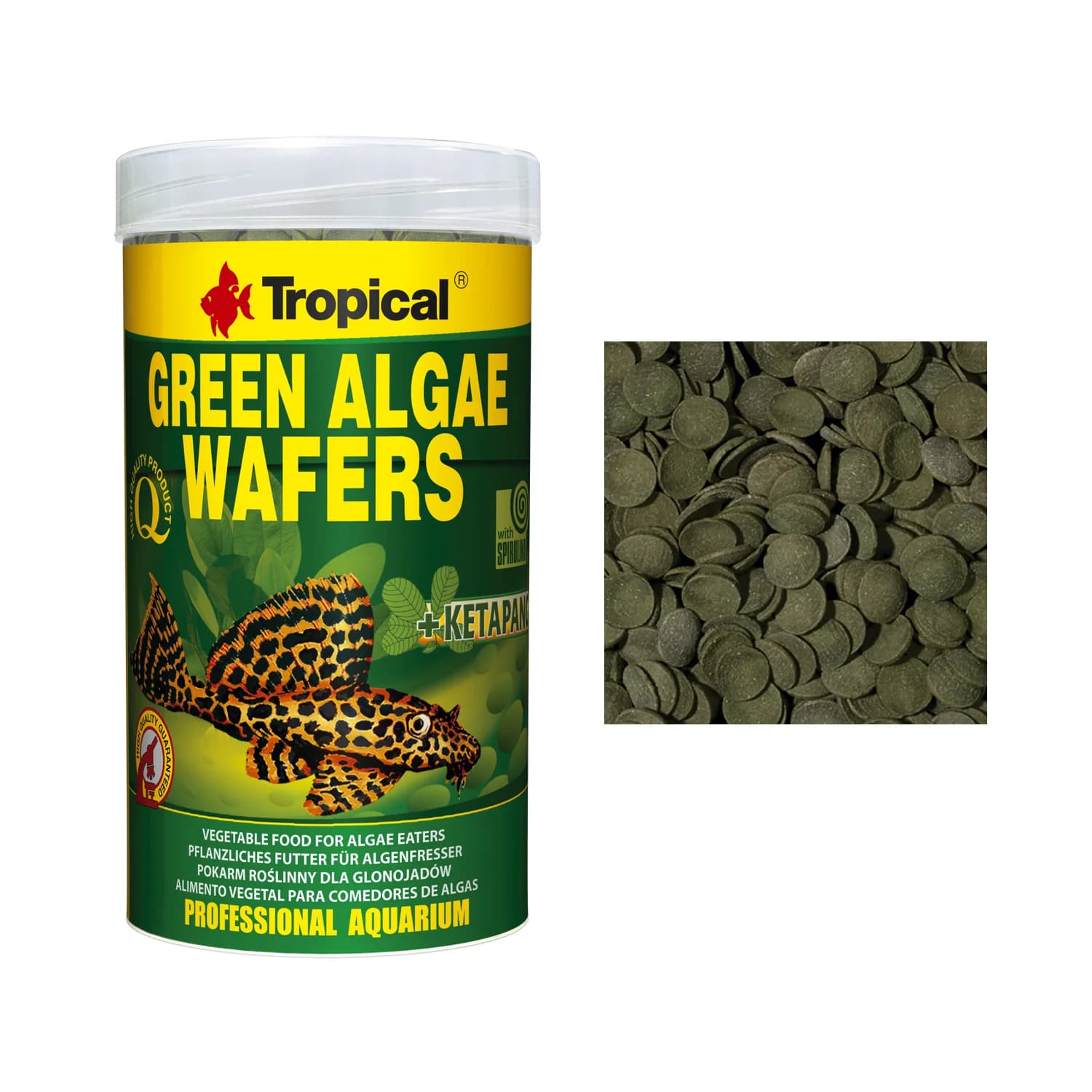 TROPICAL GREEN ALGAE WAFERS 45 GR