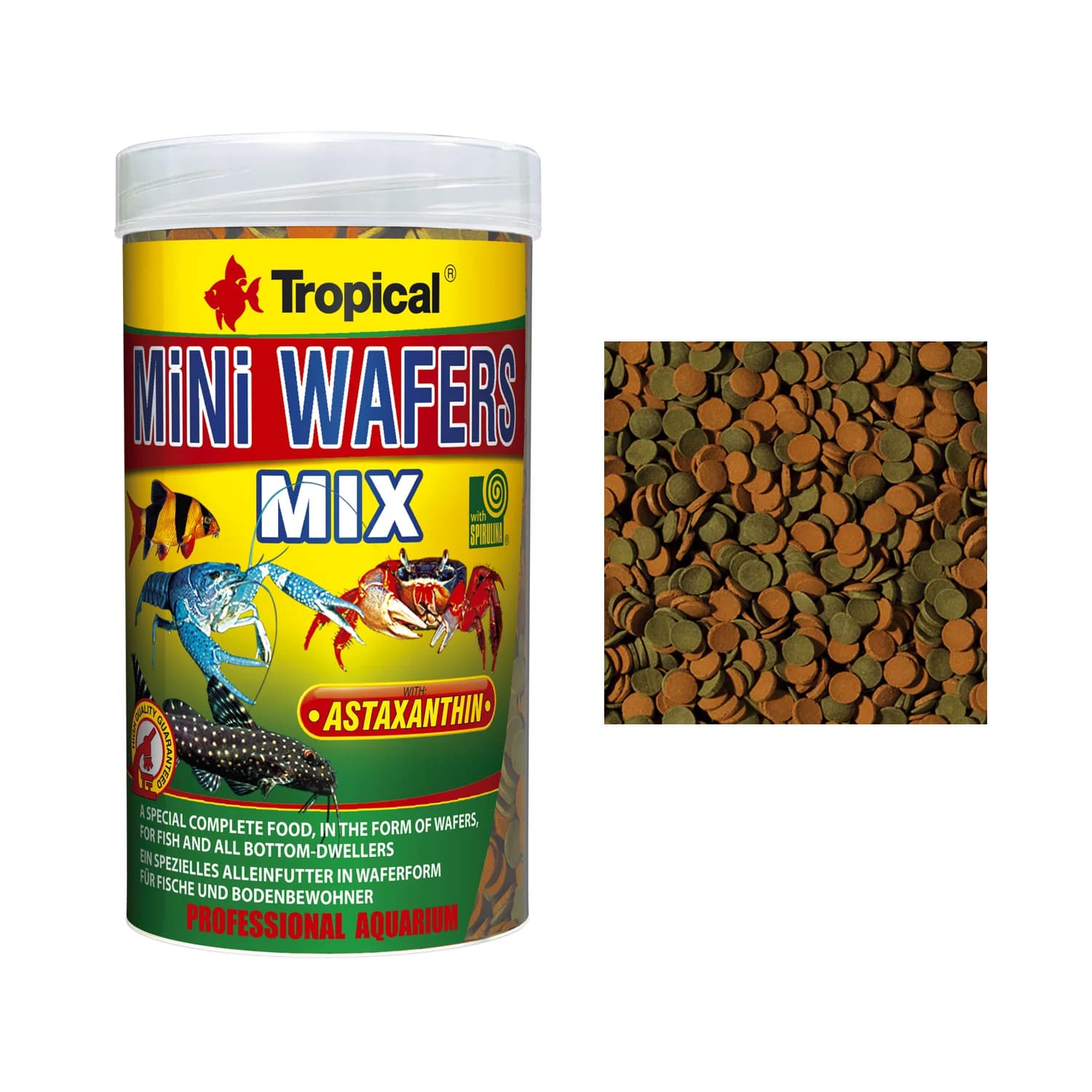 TROPICAL MINI WAFERS MIX 90 GR