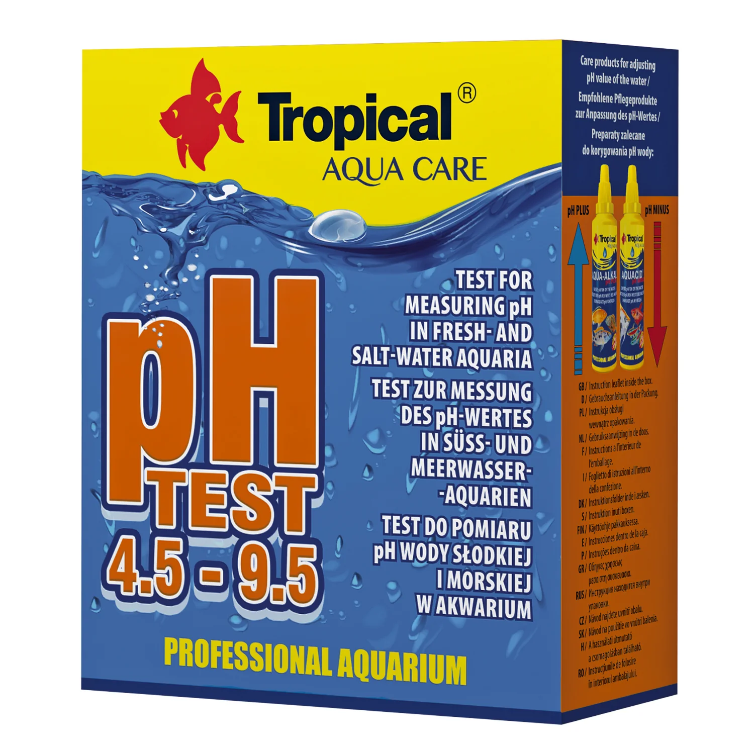 TROPICAL PH TEST 4,5-9,5