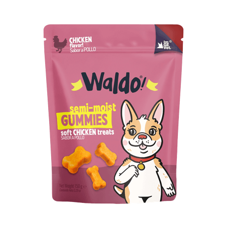 TREAT WALDO SEMI MOIST POLLO 150 G