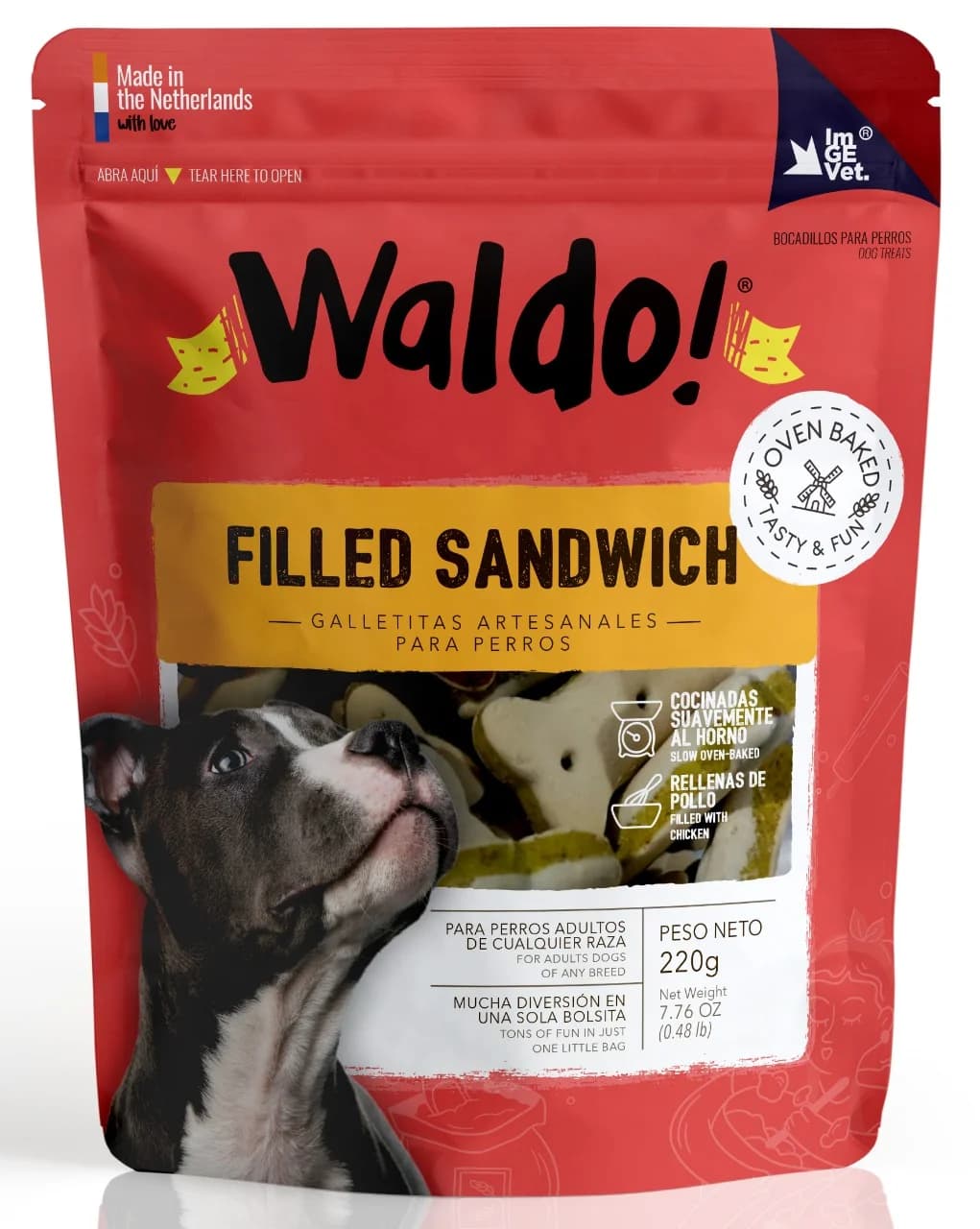 WALDO FILLED SANDWICH 220 G
