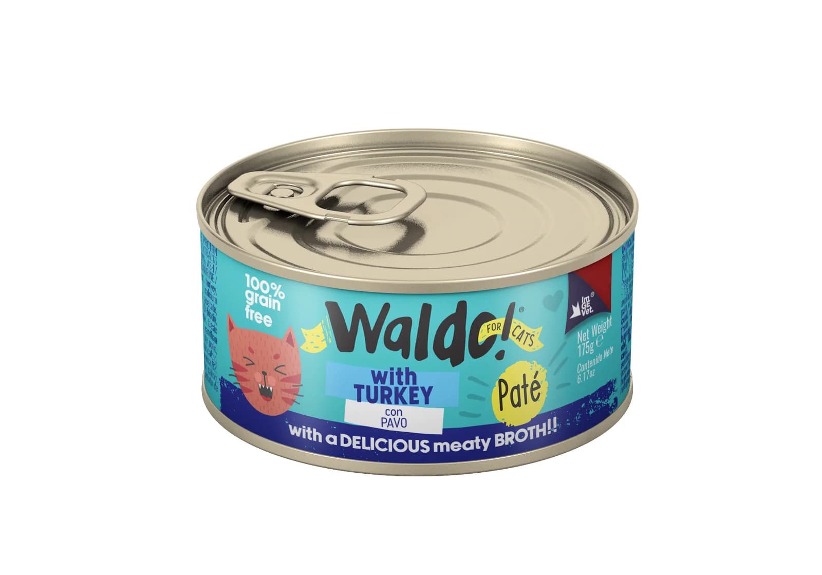 WALDO FOR CATS TURKEY FLAVOR 175G