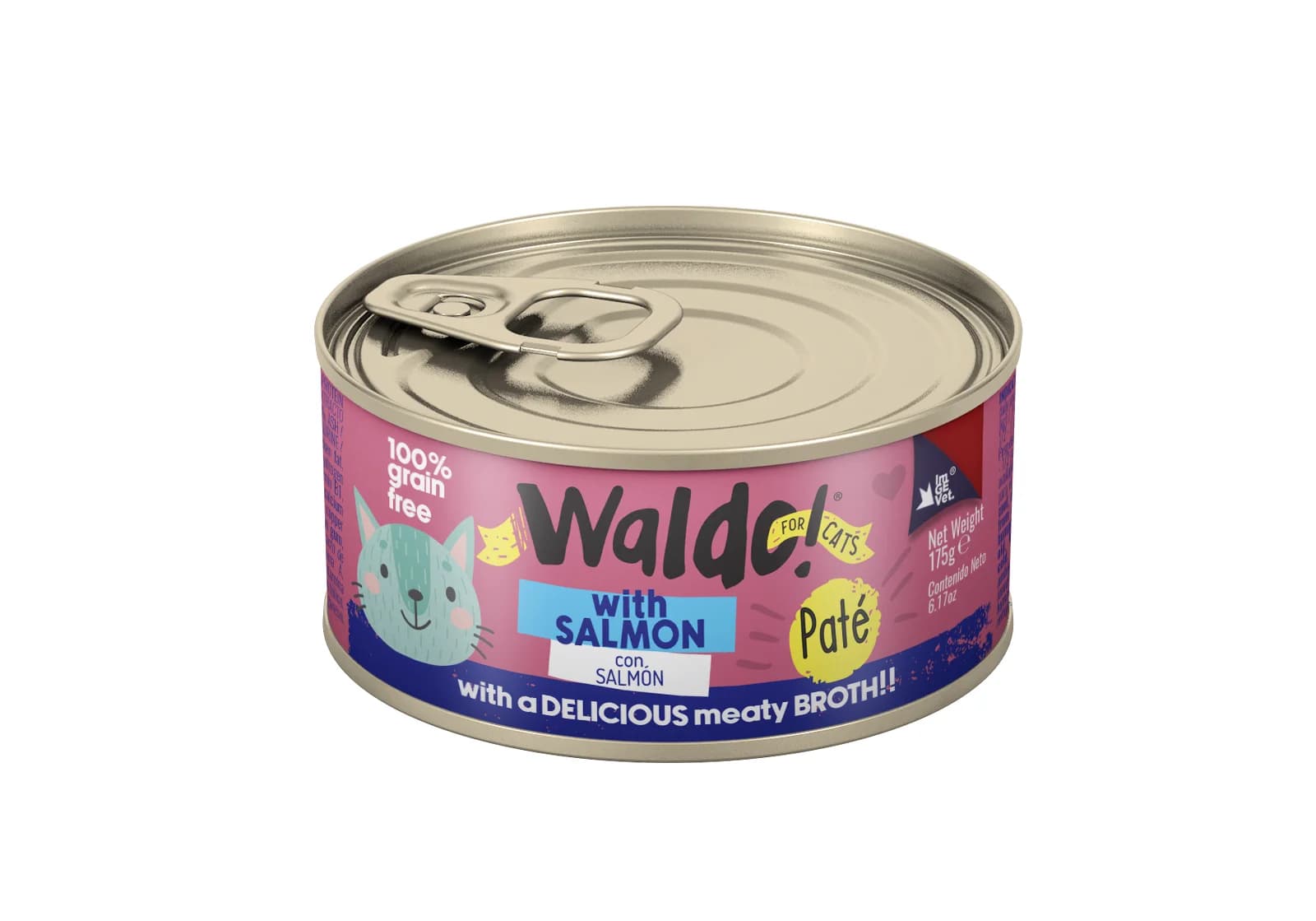 WALDO FOR CATS SALMON FLAVOR 175G
