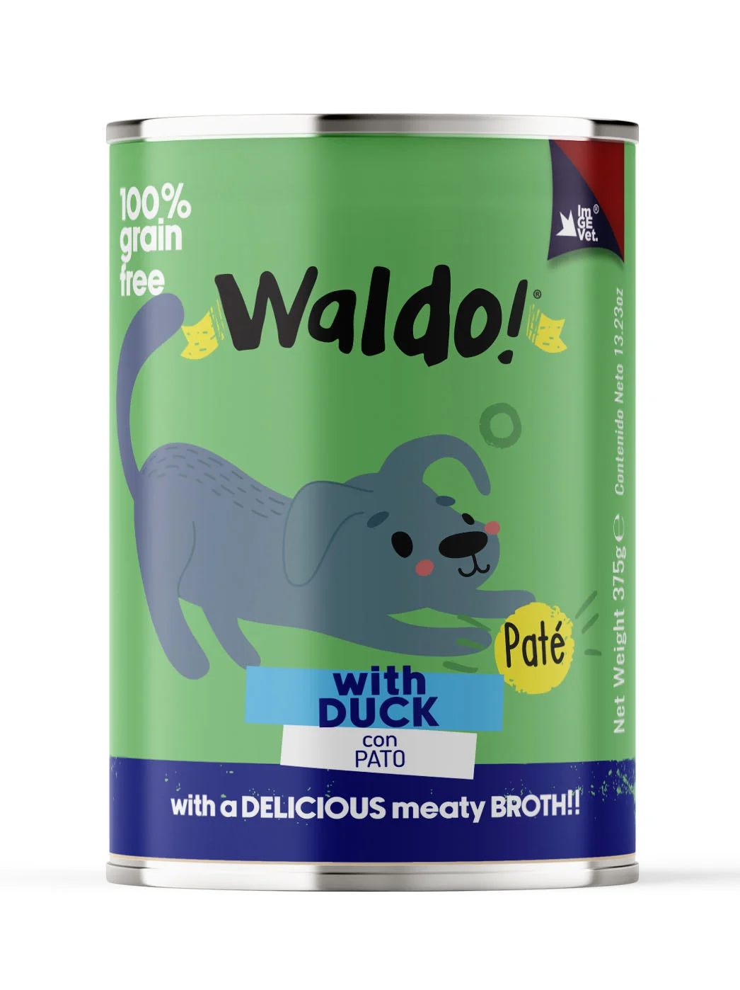 WALDO FOR DOGS DUCK FLAVOR 375 G