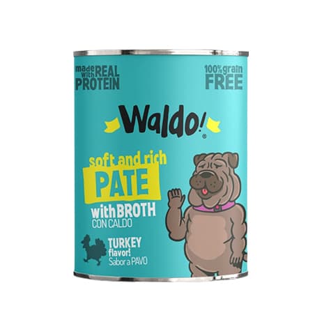 WALDO FOR DOGS TURKEY FLAVOR 375 G