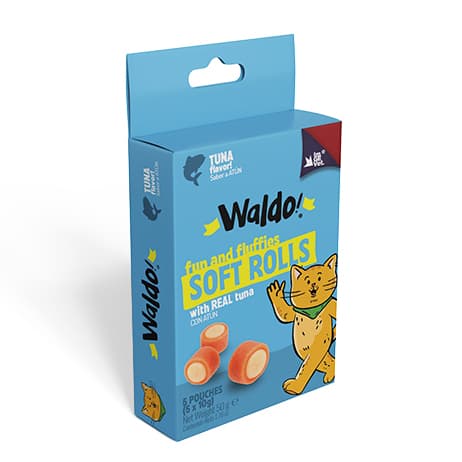 WALDO SOFT ROLLS CHICKEN TUNA 50G