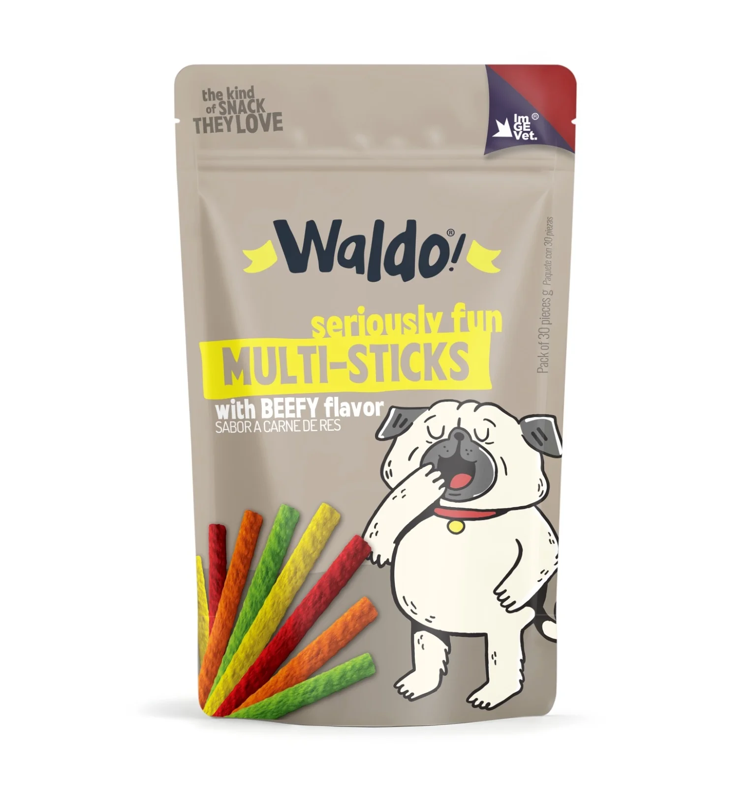 WALDO PALITOS 5" / 30 UDS